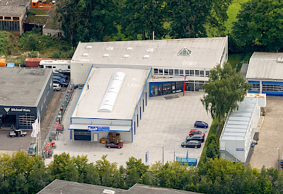 Bild August Kuhfuss Nachf. Ohlendorf, NL Göttingen - Anbau Lagerhalle und Erweiterung Eingangsbereich
