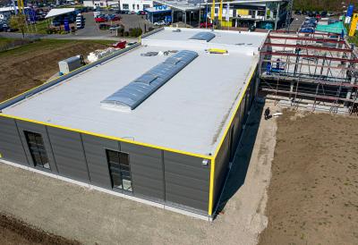 Bild Sanitätshaus Deppe - Betriebsneubau in Northeim