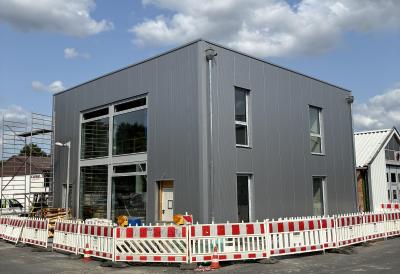 Bild Neubau Modulbau für Umkleide- und Sanitärräume in Göttingen